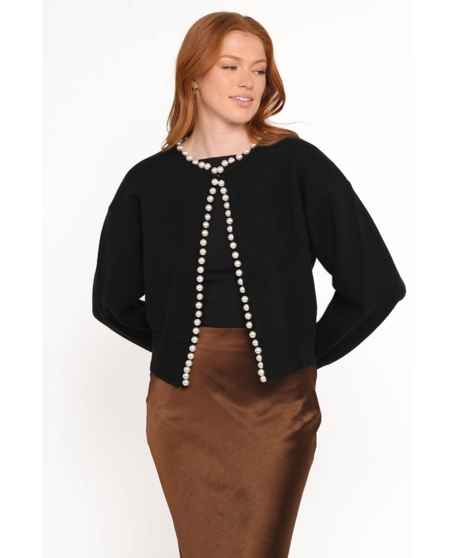 Женский вязаный кардиган Bloom Pearl Petal and Pup, Black
Женский вязаный кардиган Bloom Pearl Petal and Pup, Black