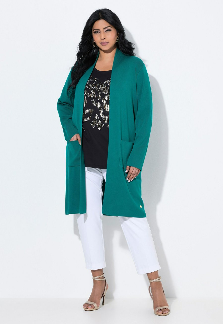 Кардиган Ulla Popken PLUS SIZE LONG OPEN FRONT, Green Blue/Green
Кардиган Ulla Popken PLUS SIZE LONG OPEN FRONT, Green Blue/Green