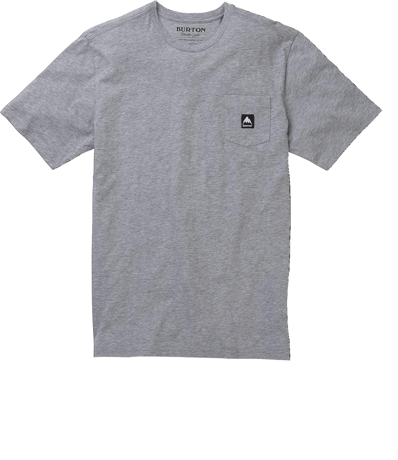 Мужская футболка Burton Colfax с коротким рукавом, Gray Heather
Мужская футболка Burton Colfax с коротким рукавом, Gray Heather