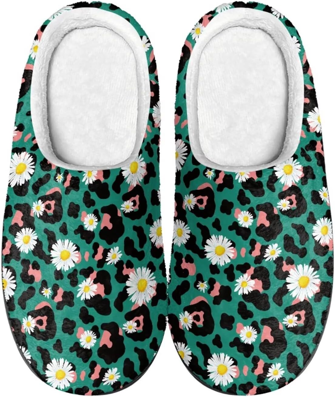 Домашние и тапочки для женщин, мужские удобные фланелевые теплые тапочки на плоской подошве, зимние домашние сабо Tofrimade, Leopard Daisy
Домашние и тапочки для женщин, мужские удобные фланелевые теплые тапочки на плоской подошве, зимние домашние сабо Tofrimade, Leopard Daisy