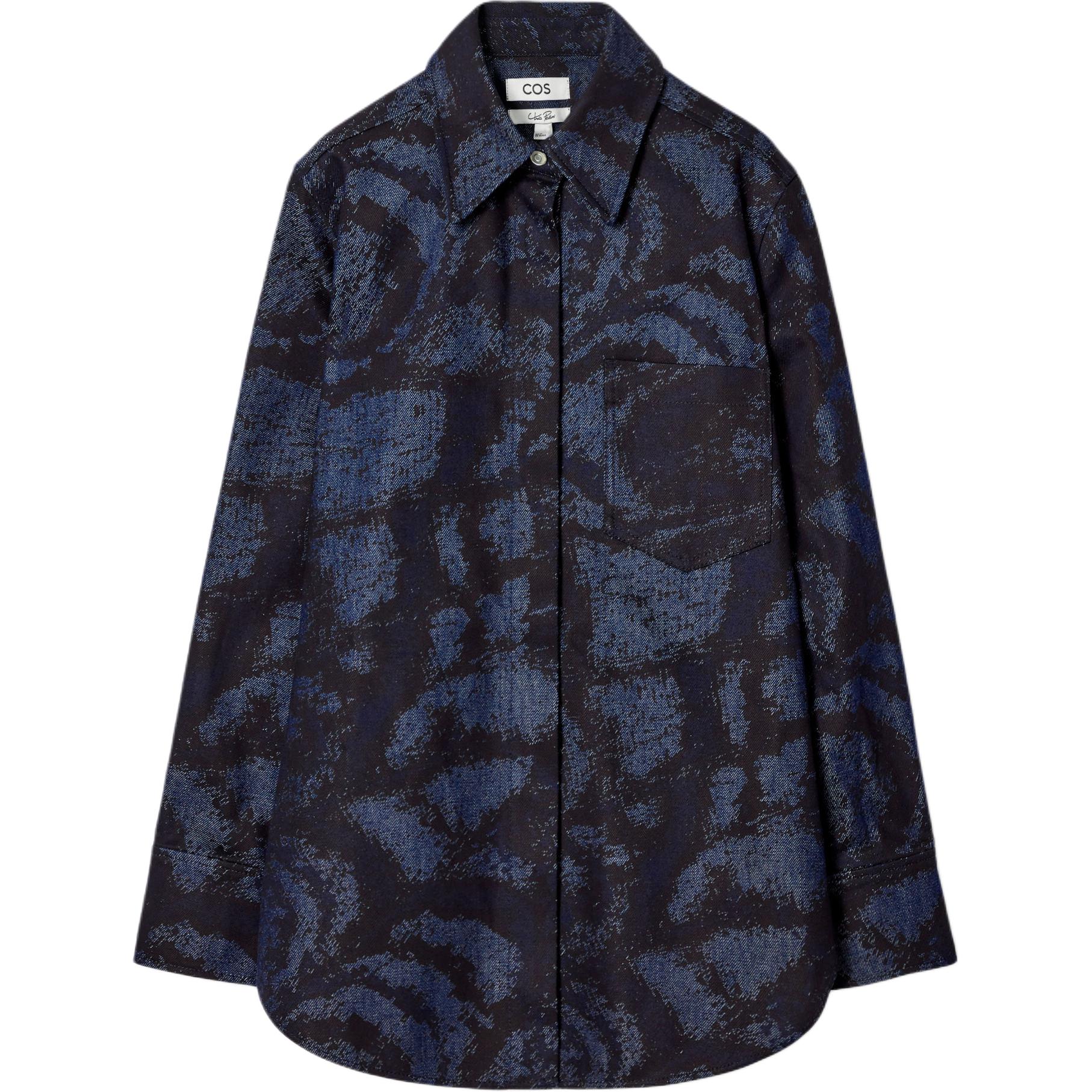 COS Рубашка Chris Perani Collaboration женская темно-синяя
COS Рубашка Chris Perani Collaboration женская темно-синяя