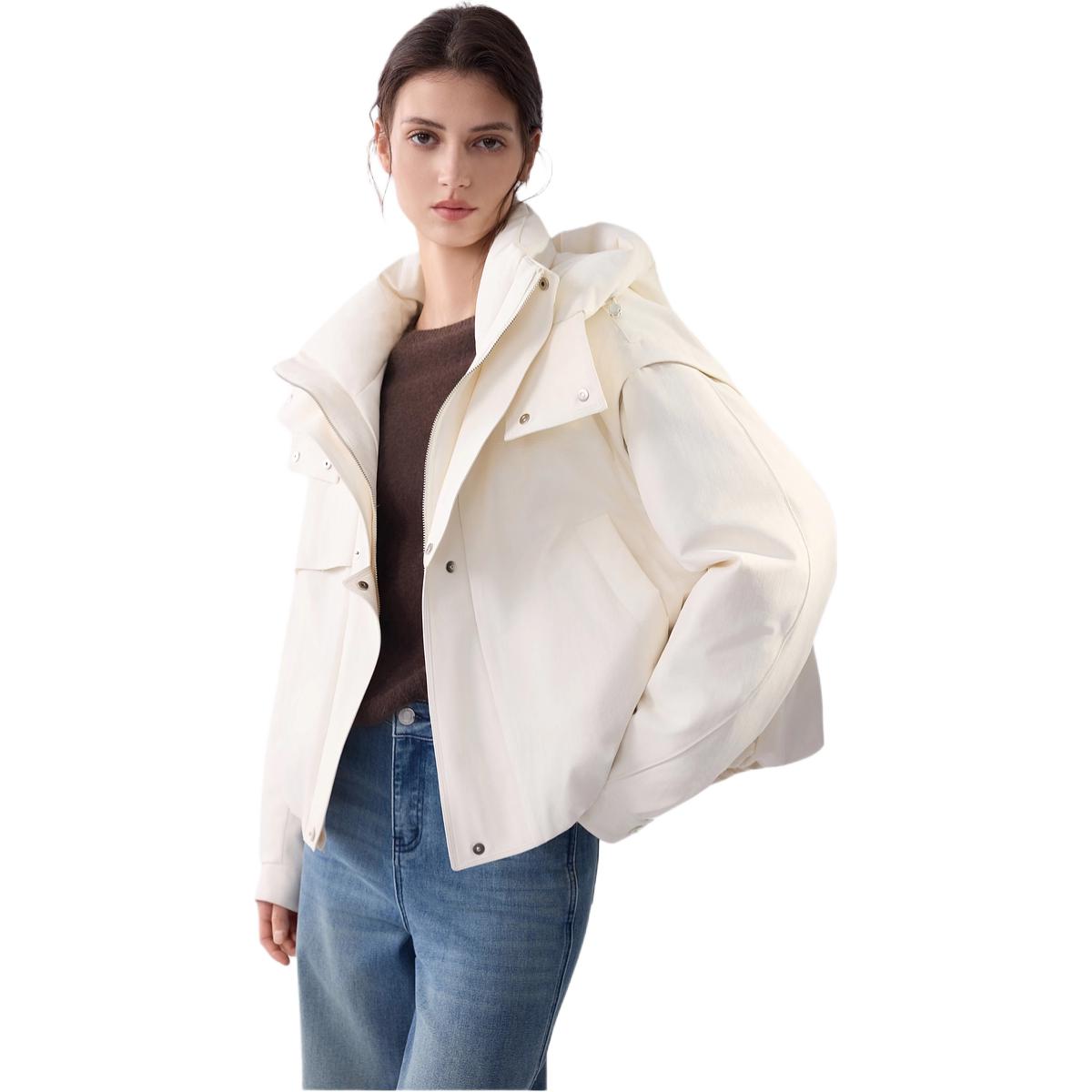 Пуховик женский с капюшоном Moderate Parka ELLE, экрю
Пуховик женский с капюшоном Moderate Parka ELLE, экрю