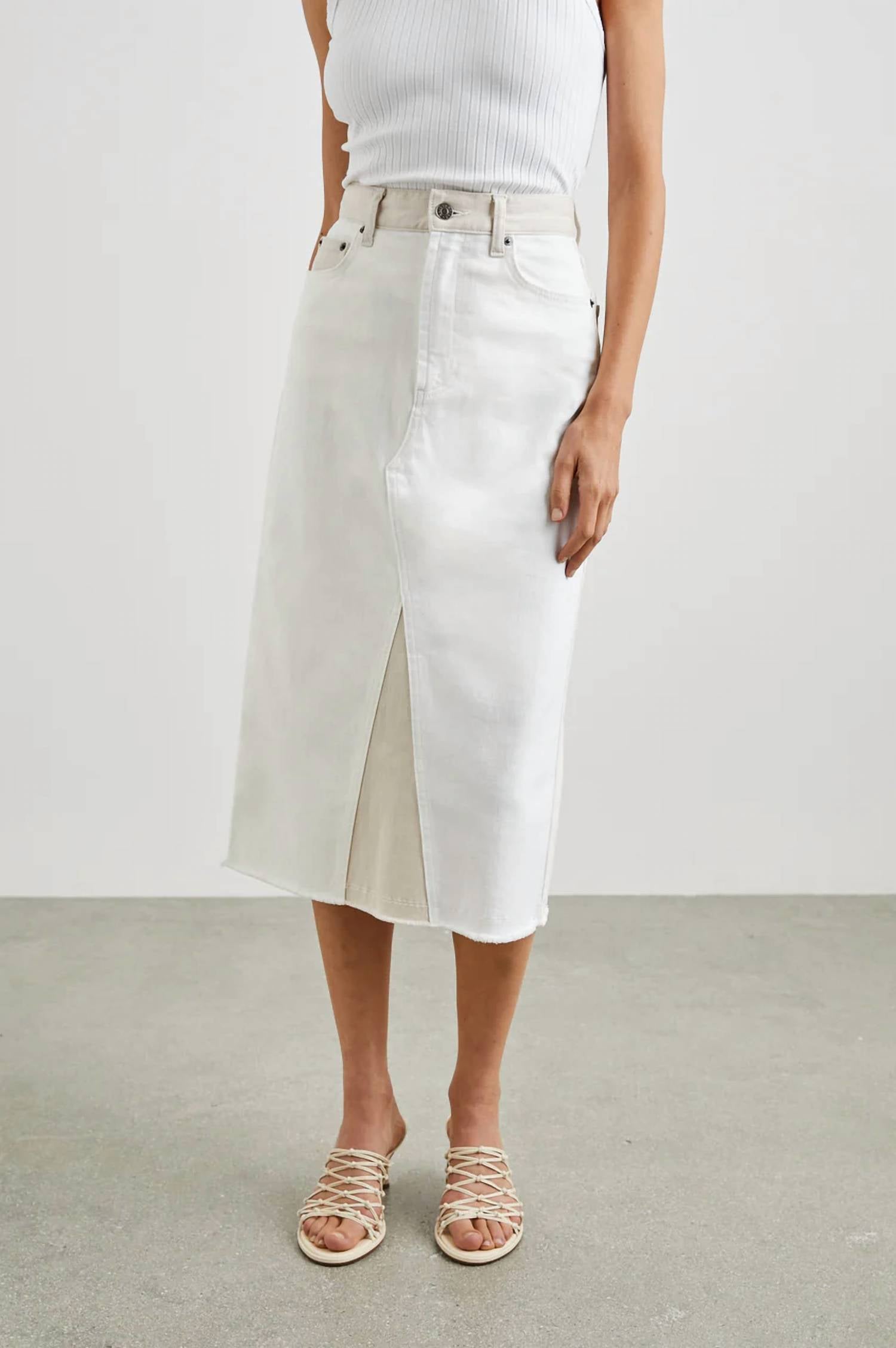 Экрю юбка в стиле пэчворк Highland Rails, Ecru
Экрю юбка в стиле пэчворк Highland Rails, Ecru