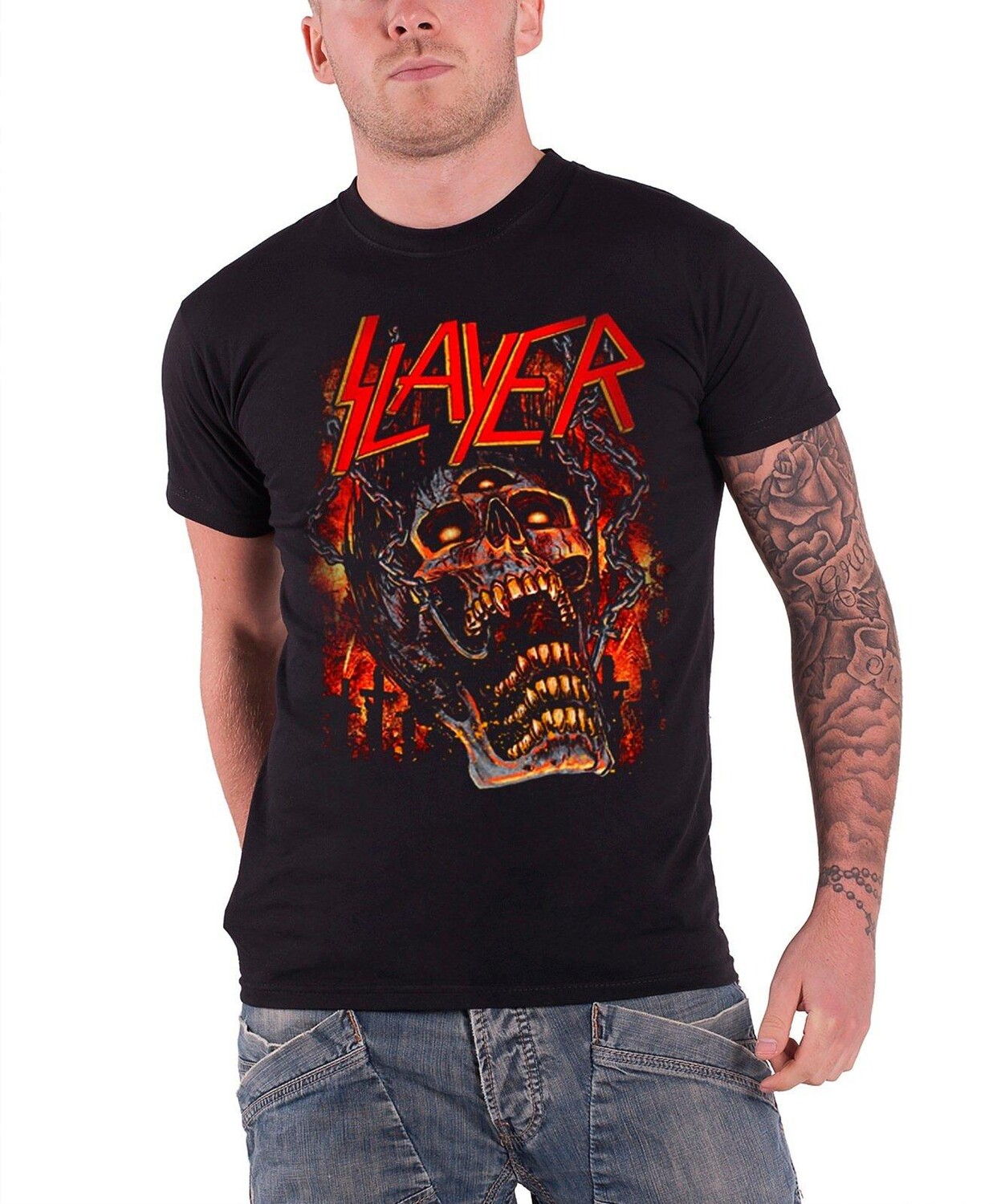 Футболка с крючками для мяса Slayer, черный
Футболка с крючками для мяса Slayer, черный