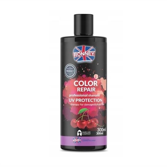 Шампунь для защиты цвета с экстрактом вишни, 300 мл Ronney, Color Repair Professional Shampoo UV Protection
Шампунь для защиты цвета с экстрактом вишни, 300 мл Ronney, Color Repair Professional Shampoo UV Protection