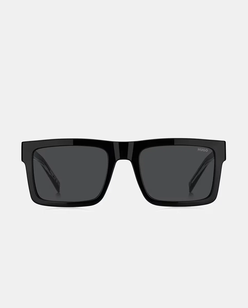 Мужские прямоугольные солнцезащитные очки черного цвета с впрыском Hugo, чёрный
Мужские прямоугольные солнцезащитные очки черного цвета с впрыском Hugo, чёрный