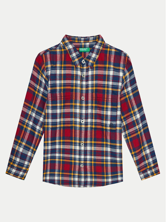 Рубашка свободного кроя United Colors Of Benetton, красный
Рубашка свободного кроя United Colors Of Benetton, красный