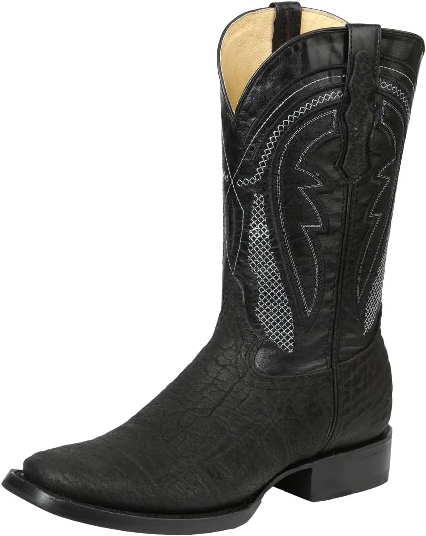 Мужские ковбойские ботинки El General Western с имитацией кожи быка, коричневые Generic
Мужские ковбойские ботинки El General Western с имитацией кожи быка, коричневые Generic