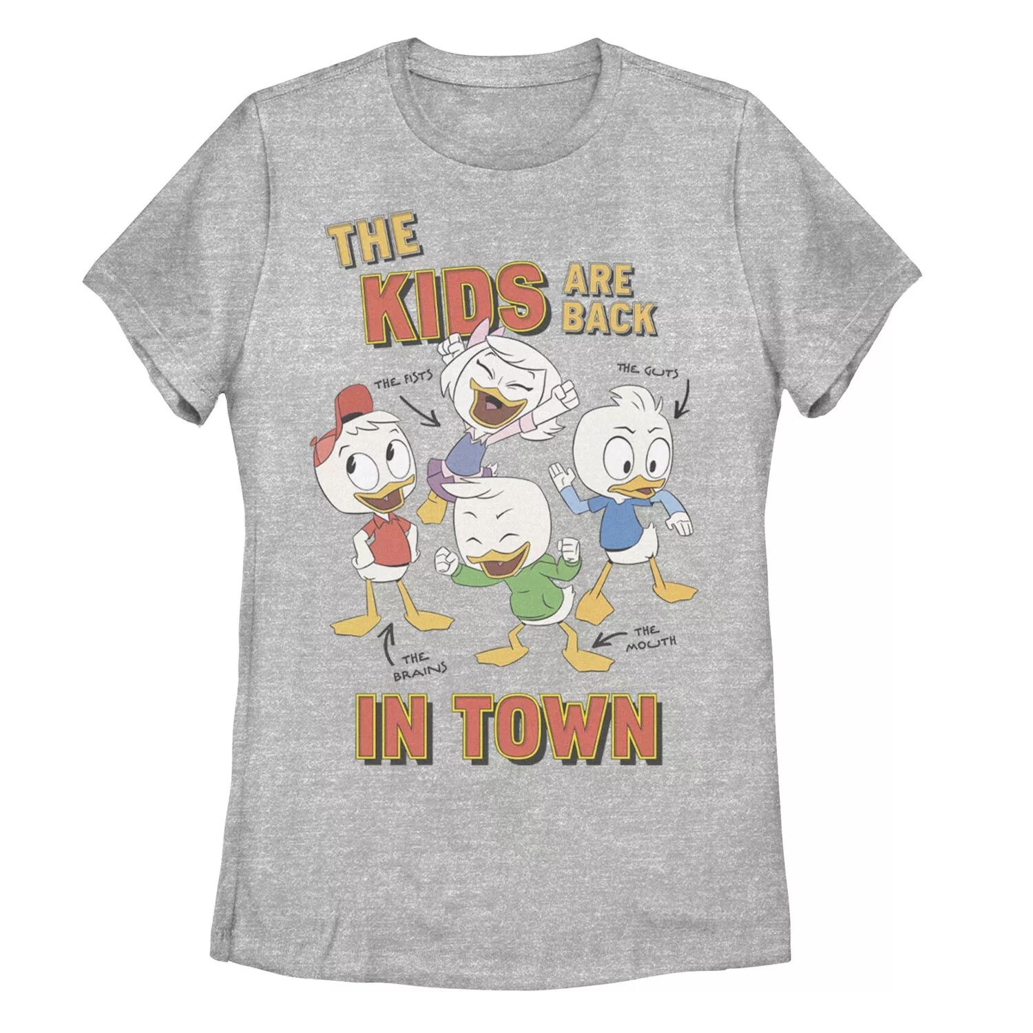 Футболка с рисунком Disney's DuckTales Juniors' Kids Are Back In Town Licensed Character
Футболка с рисунком Disney's DuckTales Juniors' Kids Are Back In Town Licensed Character