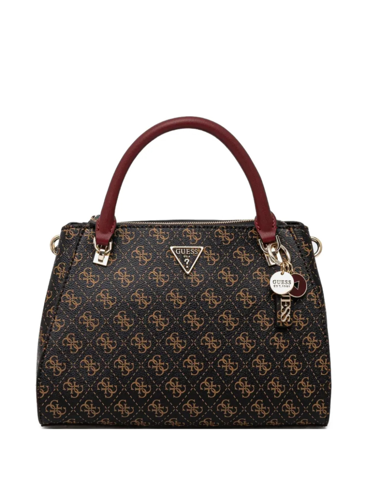 Сумка-шоппер с монограммным узором GUESS USA, коричневый
Сумка-шоппер с монограммным узором GUESS USA, коричневый