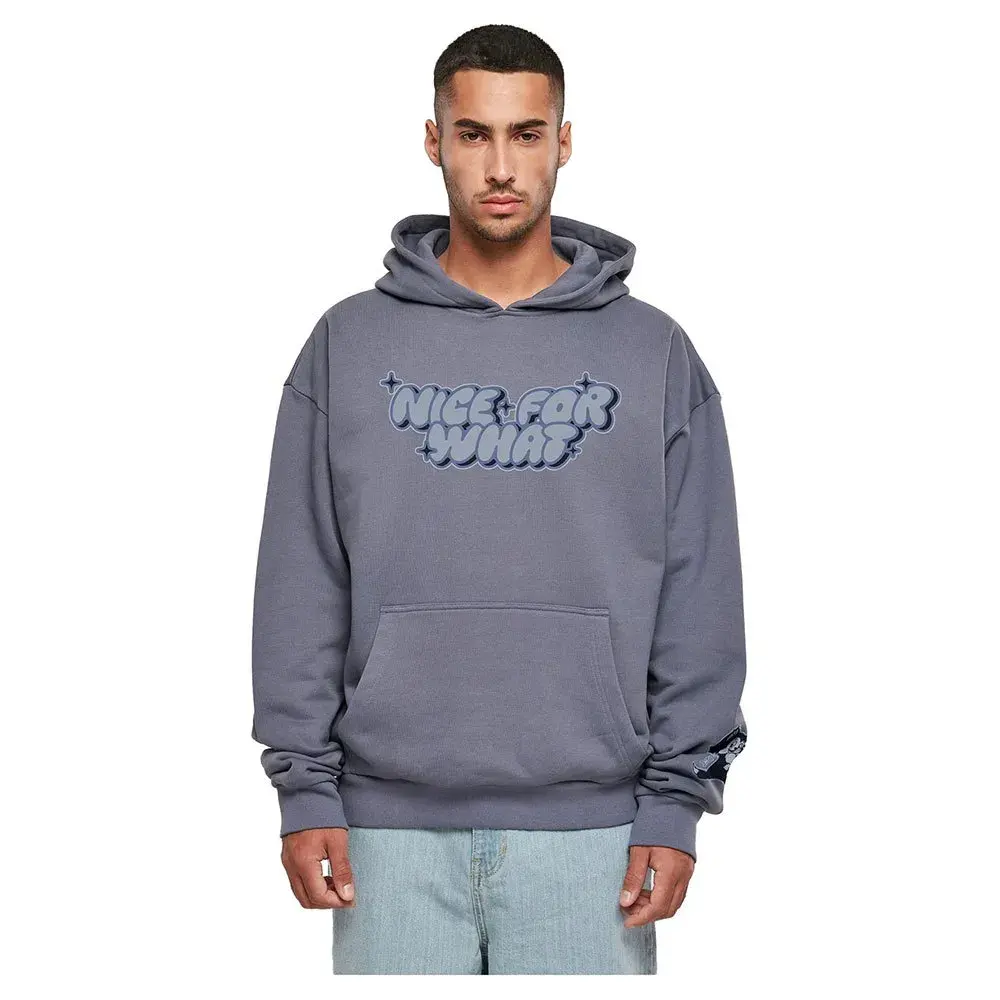 Худи Mister Tee Nice For What Heavy Oversize, синий
Худи Mister Tee Nice For What Heavy Oversize, синий