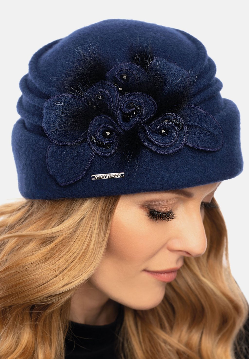 Шапка Vivisence, темно-синий
Шапка Vivisence, темно-синий