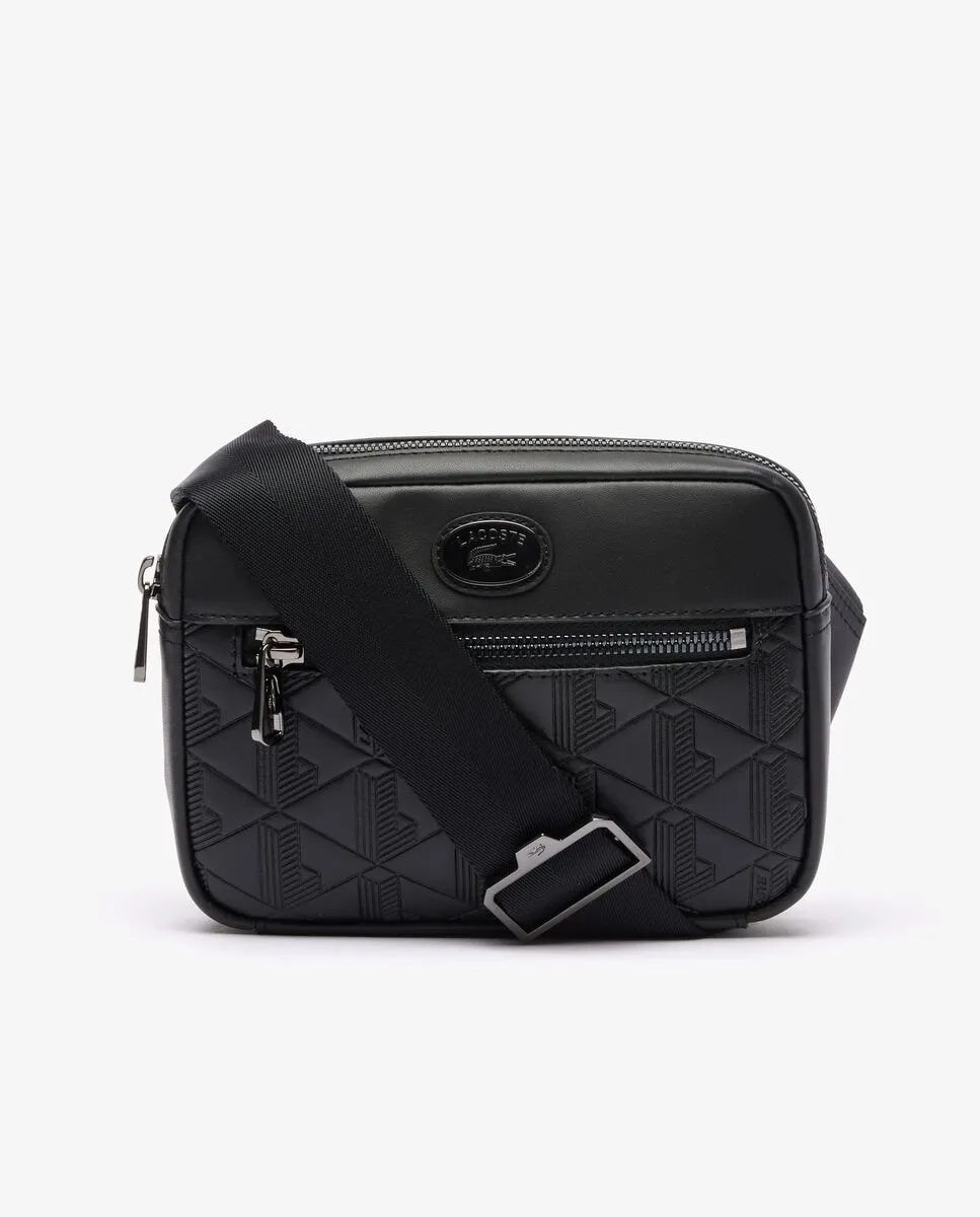 Сумка мужская наплечная с принтом монограммы Lacoste, черный
Сумка мужская наплечная с принтом монограммы Lacoste, черный
