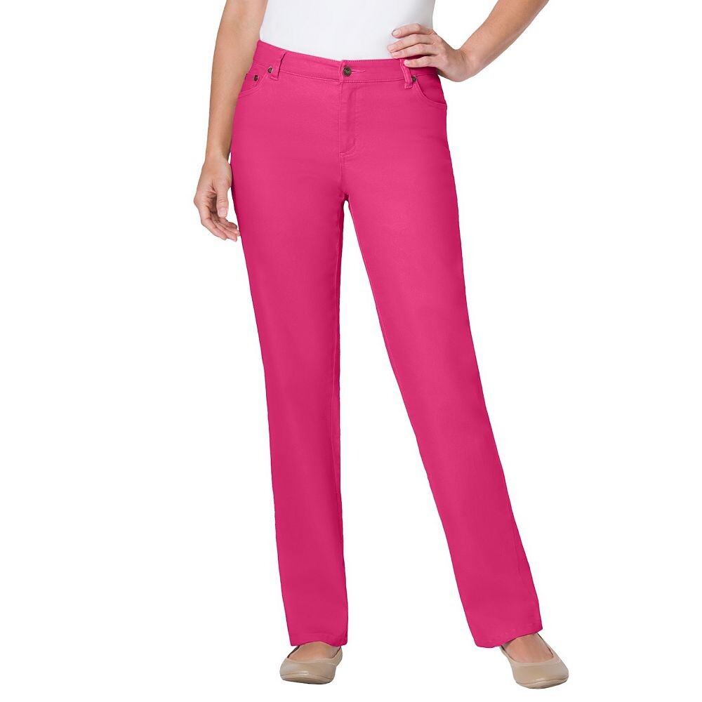 Женщина в женских эластичных джинсах прямого кроя больших размеров для высоких Woman Within, цвет Raspberry Sorbet
Женщина в женских эластичных джинсах прямого кроя больших размеров для высоких Woman Within, цвет Raspberry Sorbet