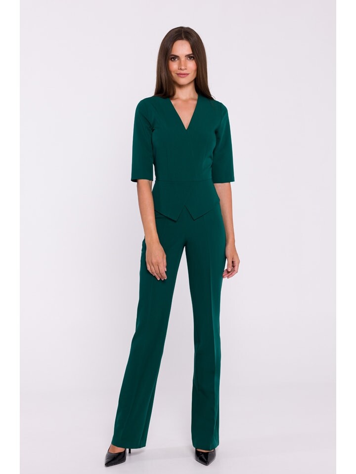 Комбинезон Stylove Jumpsuit, темно-зеленый
Комбинезон Stylove Jumpsuit, темно-зеленый