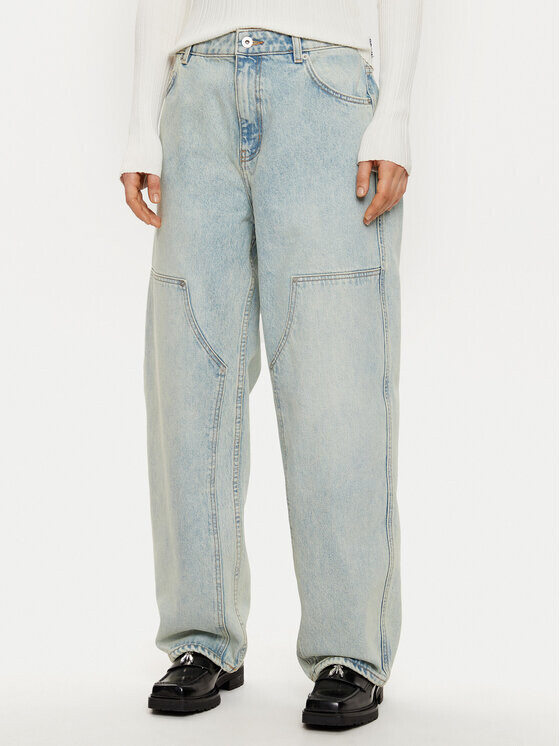 Джинсы мешковатой посадки Hugo, синий
Джинсы мешковатой посадки Hugo, синий