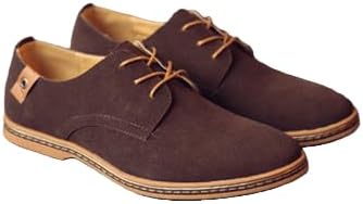 Мужские оксфорды, Комфортная мягкая кожа с высокой гибкостью, модные деловые кроссовки для работы, офиса и повседневной носки Hhhchpm, коричневый
Мужские оксфорды, Комфортная мягкая кожа с высокой гибкостью, модные деловые кроссовки для работы, офиса и повседневной носки Hhhchpm, коричневый