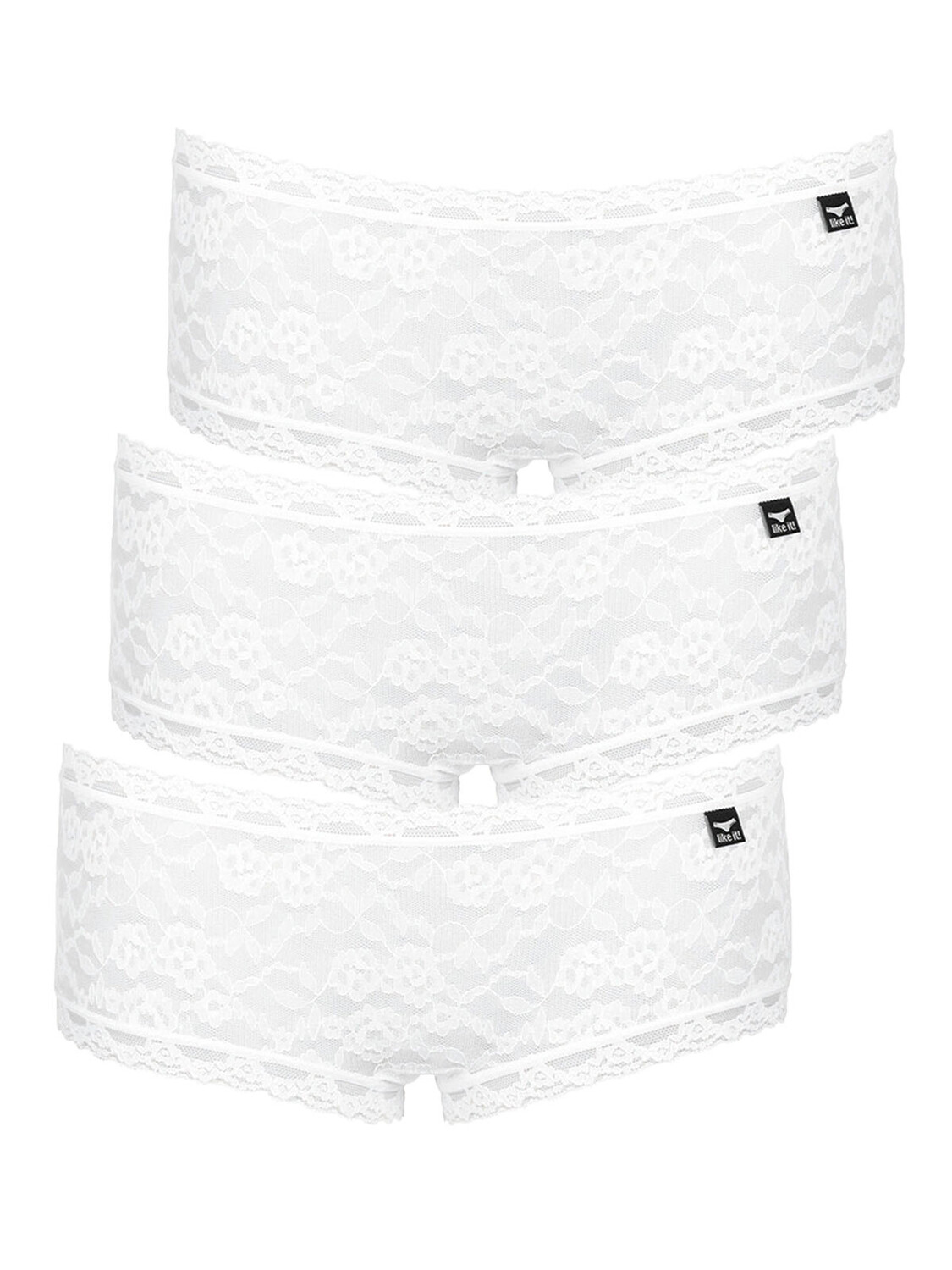 Трусы Like It 3er Pack Panty, белый 
Трусы Like It 3er Pack Panty, белый