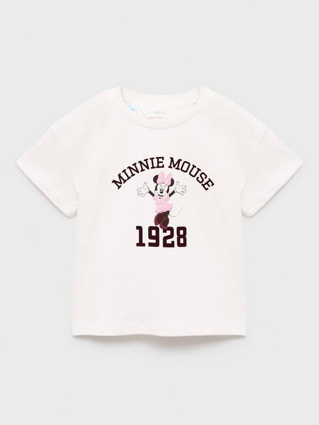 Детская хлопковая футболка с коротким рукавом Minnie Mouse Mango
Детская хлопковая футболка с коротким рукавом Minnie Mouse Mango