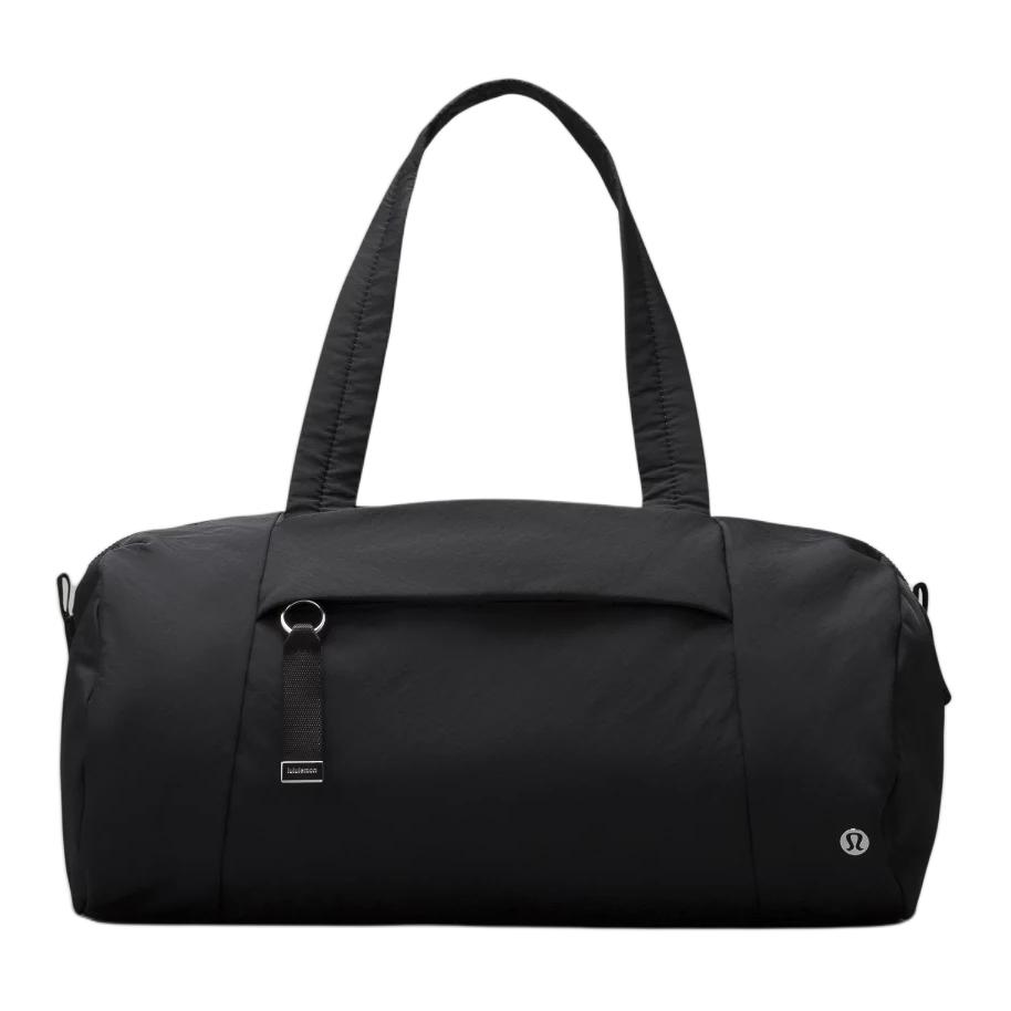 Lululemon Тканевая дорожная сумка унисекс черная, Black
Lululemon Тканевая дорожная сумка унисекс черная, Black