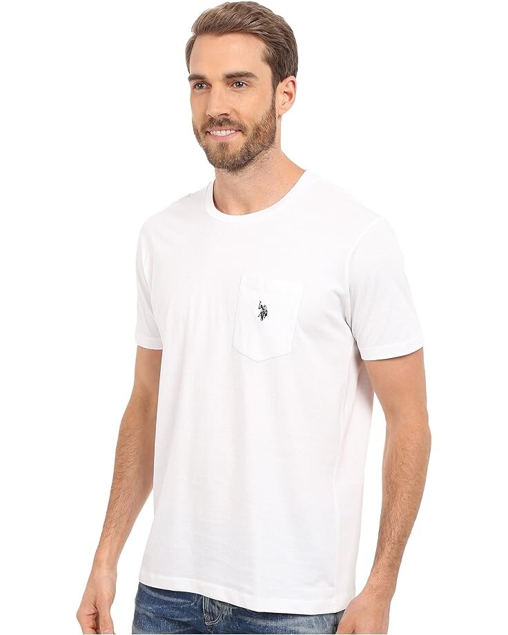 Футболка U.S. POLO ASSN. Solid Crew Neck Pocket T-Shirt, белый
Футболка U.S. POLO ASSN. Solid Crew Neck Pocket T-Shirt, белый
