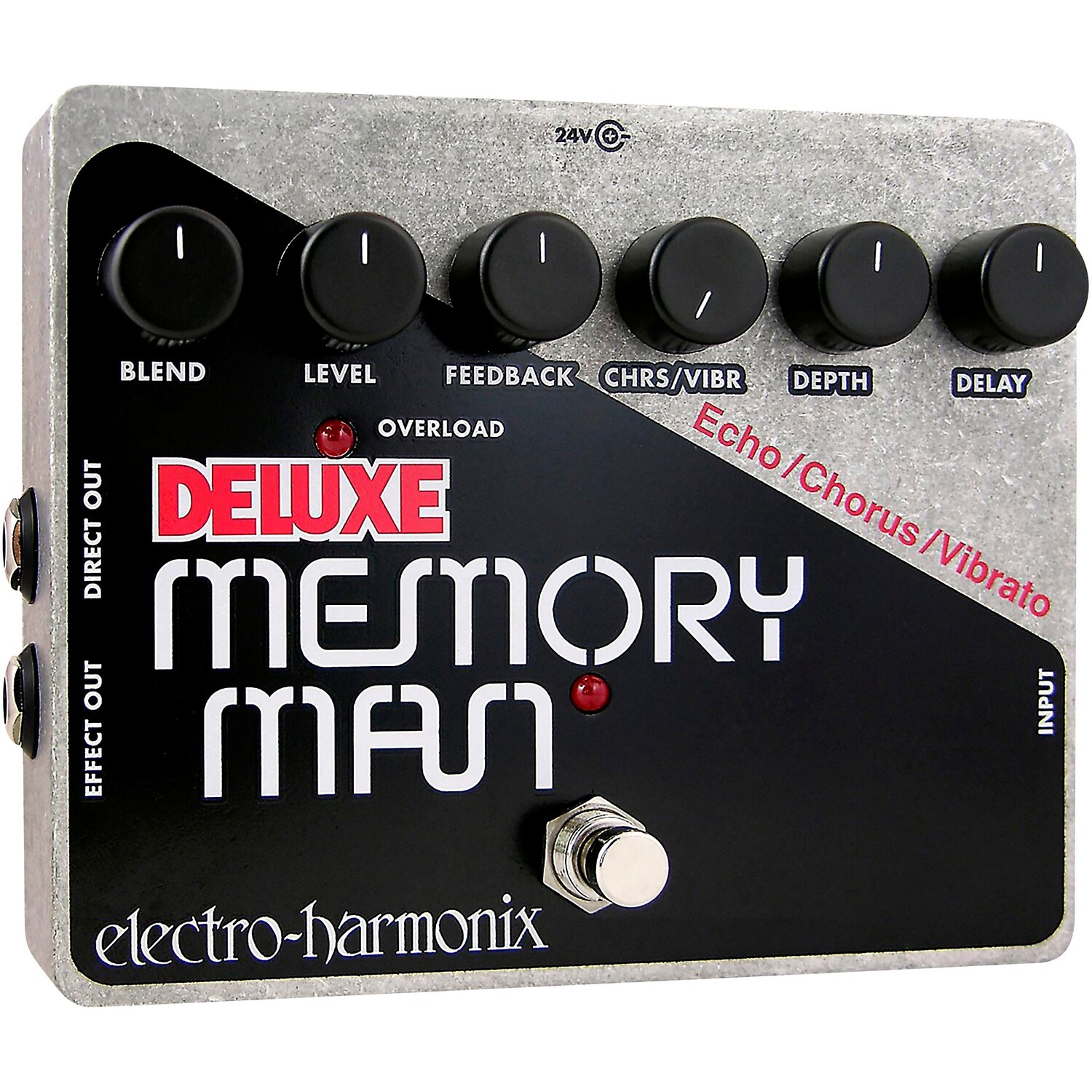 Electro-Harmonix Deluxe Memory Man XO Педаль эффектов для гитары с аналоговой задержкой
Electro-Harmonix Deluxe Memory Man XO Педаль эффектов для гитары с аналоговой задержкой