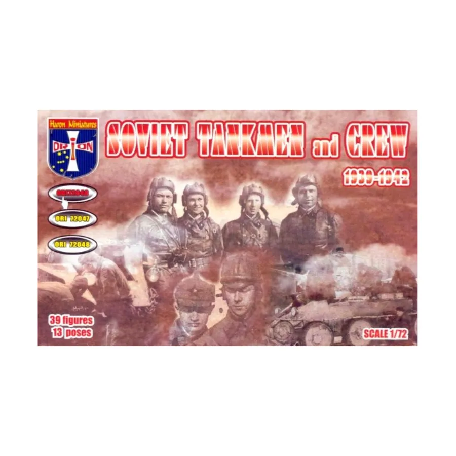 Советские танкисты и экипаж (1939-1942), Military Miniatures - World War II (1:72) (Haron Miniatures)
Советские танкисты и экипаж (1939-1942), Military Miniatures - World War II (1:72) (Haron Miniatures)