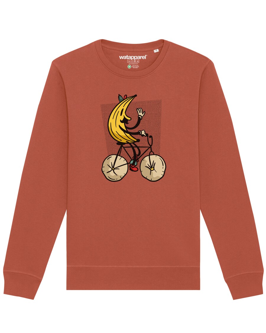 Свитер Watapparel Sweatshirt Banana Rider, светло-коричневый
Свитер Watapparel Sweatshirt Banana Rider, светло-коричневый