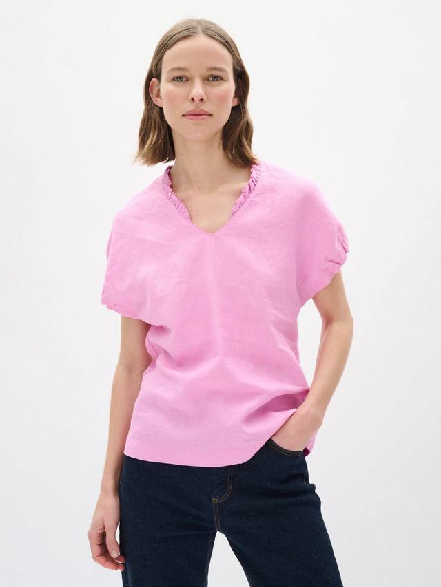 V-образный вырез льняная блузка RigittaIW InWear
V-образный вырез льняная блузка RigittaIW InWear