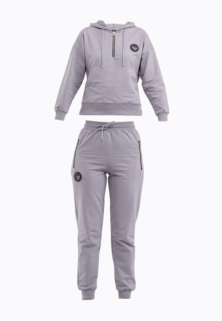 Спортивный костюм Tom Barron Sweatsuit, серый 
Спортивный костюм Tom Barron Sweatsuit, серый