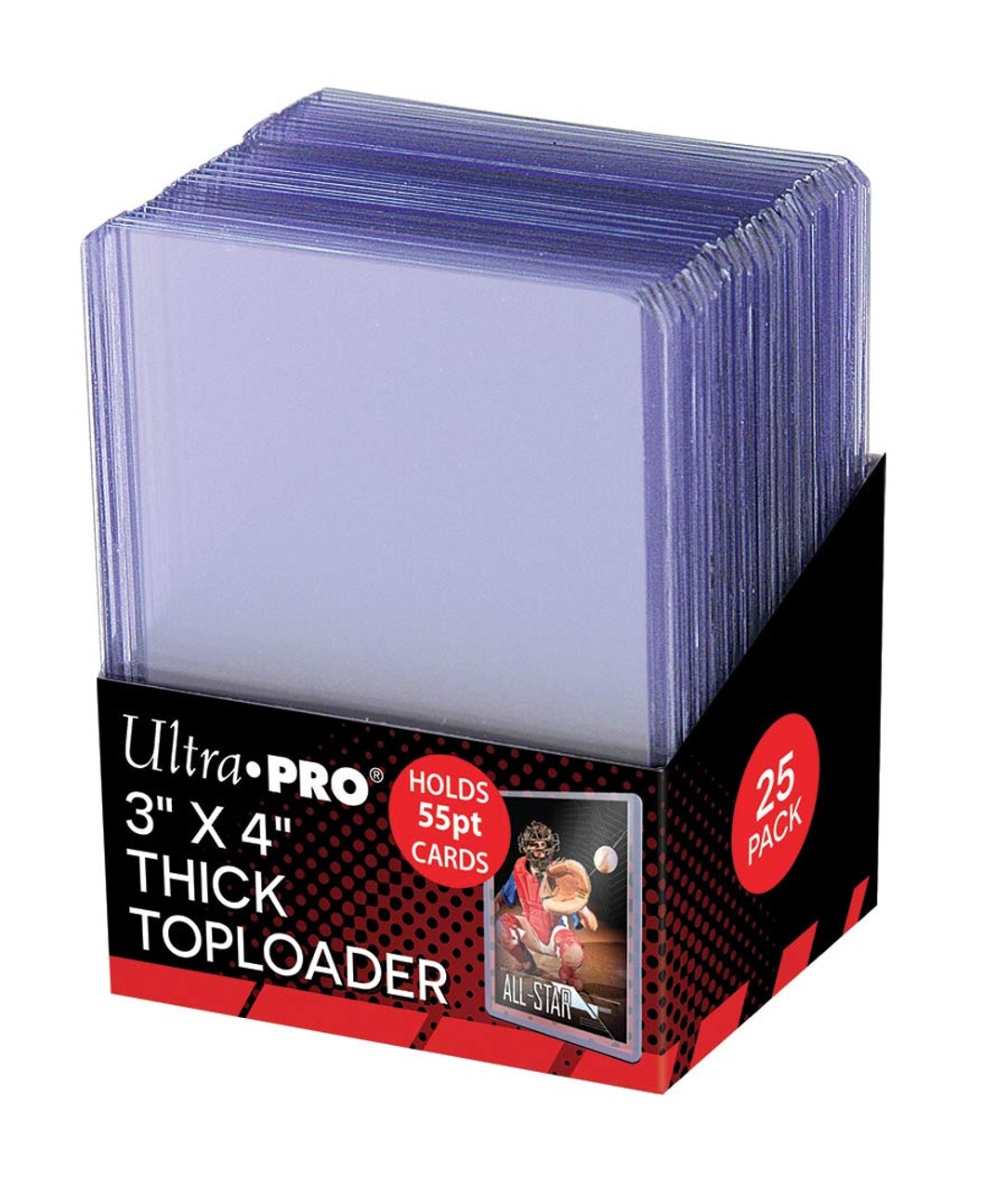 Аксессуары Ultra Pro Toploaders: 3" X 4" Action Packed 55pt - Yu-Gi-Oh! Size (25ct)
Аксессуары Ultra Pro Toploaders: 3" X 4" Action Packed 55pt - Yu-Gi-Oh! Size (25ct)