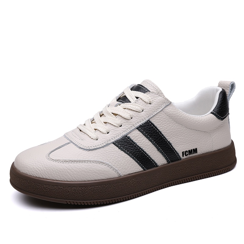 Антискользящие износостойкие скейтерские кроссовки для подростков экрю FCMM, экрю 
Антискользящие износостойкие скейтерские кроссовки для подростков экрю FCMM, экрю