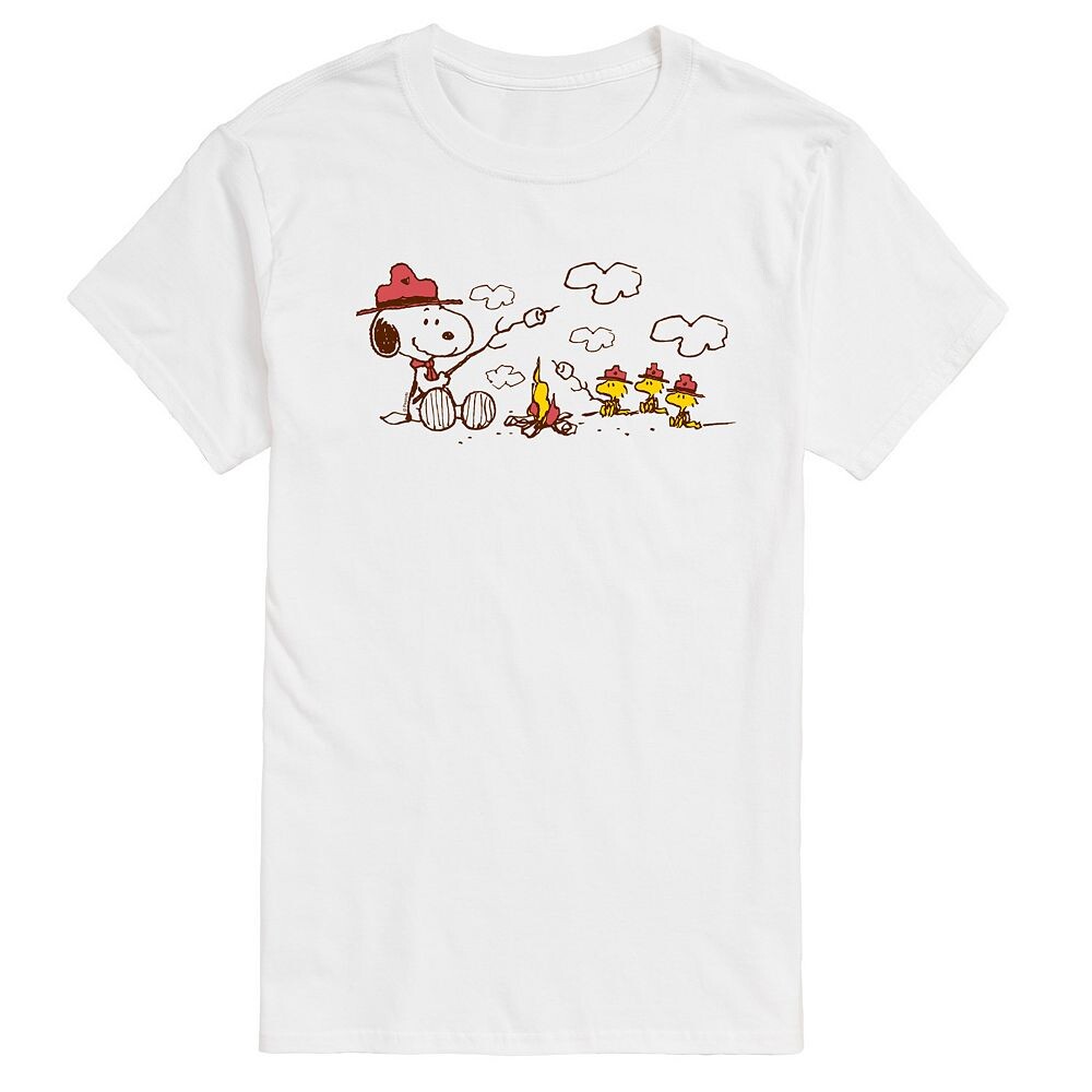 Футболка с рисунком Big & Tall Peanuts Beagle Scouts Bonfire & S'mores Licensed Character, белый
Футболка с рисунком Big & Tall Peanuts Beagle Scouts Bonfire & S'mores Licensed Character, белый