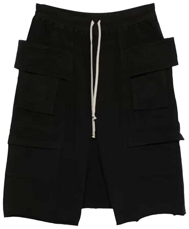 Шорты-карго Rick Owens DRKSHDW Creatch, черные
Шорты-карго Rick Owens DRKSHDW Creatch, черные