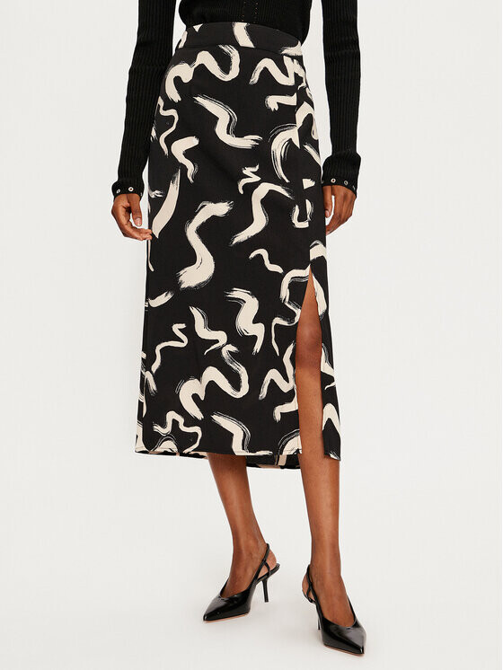 Юбка миди стандартного кроя Only, черный
Юбка миди стандартного кроя Only, черный