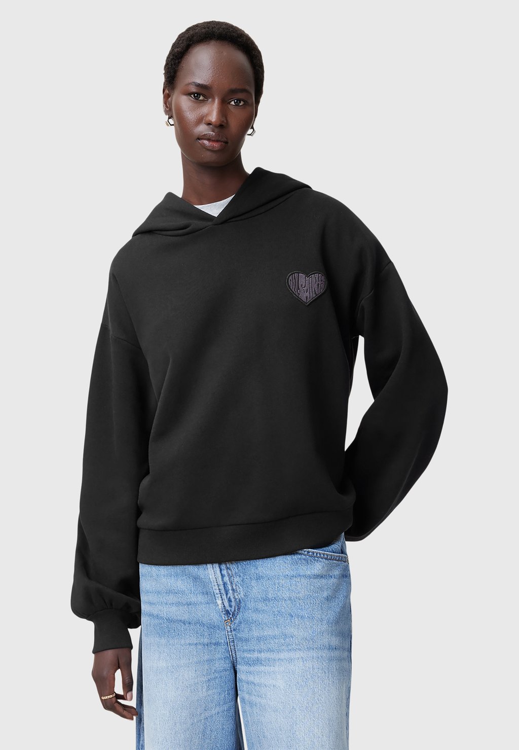 Толстовка AllSaints, черный
Толстовка AllSaints, черный