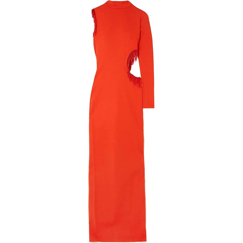 Staud Women Kirsten одно плечо сзади разрез силуэта длинное платье огненно-красный
Staud Women Kirsten одно плечо сзади разрез силуэта длинное платье огненно-красный