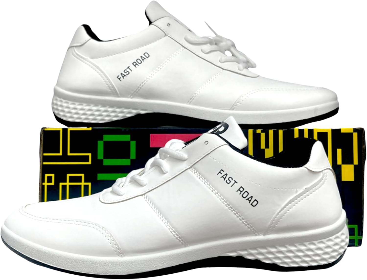 Кроссовки Fast Road Dawn Leather Low Tops- безупречно белые с мягкой коричневой подкладкой, вечный стиль и комфорт для любого случая, размеры США 6.5-10 Generic
Кроссовки Fast Road Dawn Leather Low Tops- безупречно белые с мягкой коричневой подкладкой, вечный стиль и комфорт для любого случая, размеры США 6.5-10 Generic