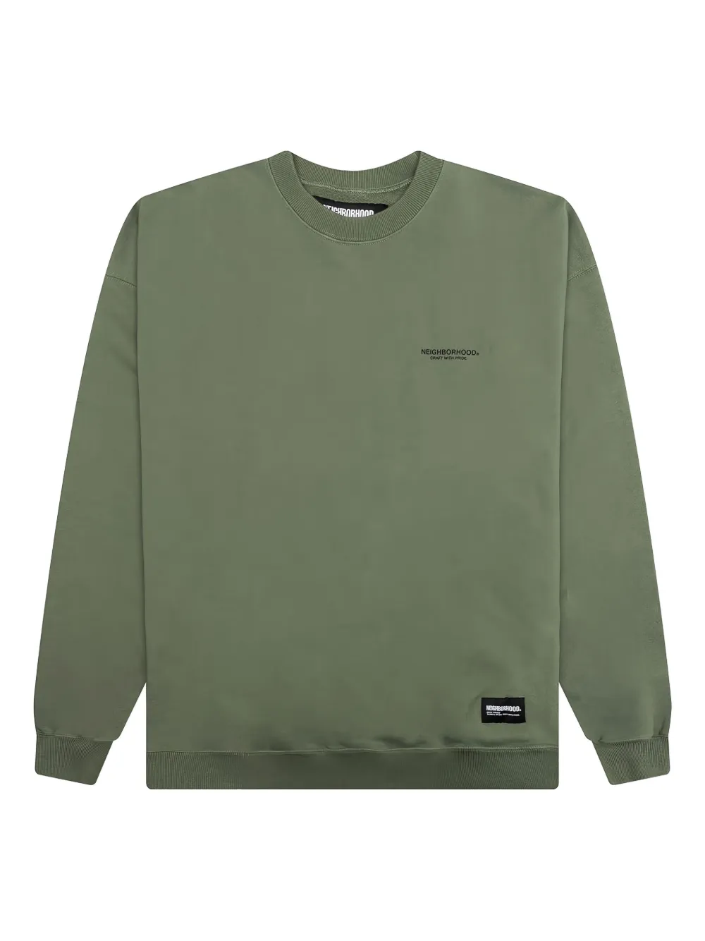 Толстовка с круглым логотипом Neighborhood, зеленый
Толстовка с круглым логотипом Neighborhood, зеленый