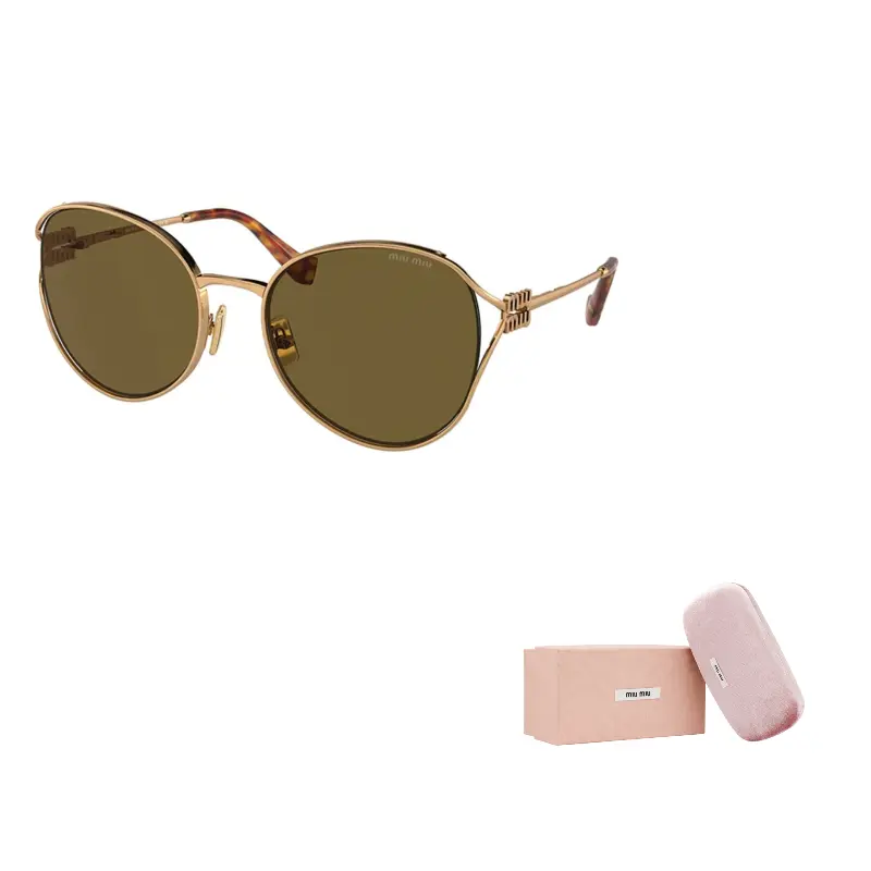 MIU MIU Letter Print Metal Irregular Shape Солнцезащитные очки женские Gold
MIU MIU Letter Print Metal Irregular Shape Солнцезащитные очки женские Gold