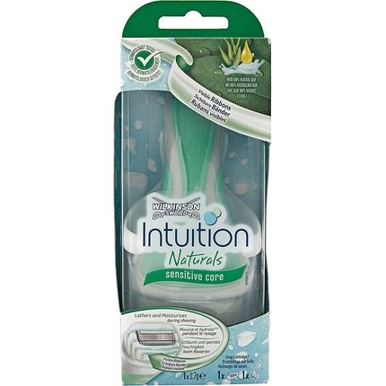 Бритва Intuition Natural Sensitive Care для женщин, Wilkinson Sword
Бритва Intuition Natural Sensitive Care для женщин, Wilkinson Sword