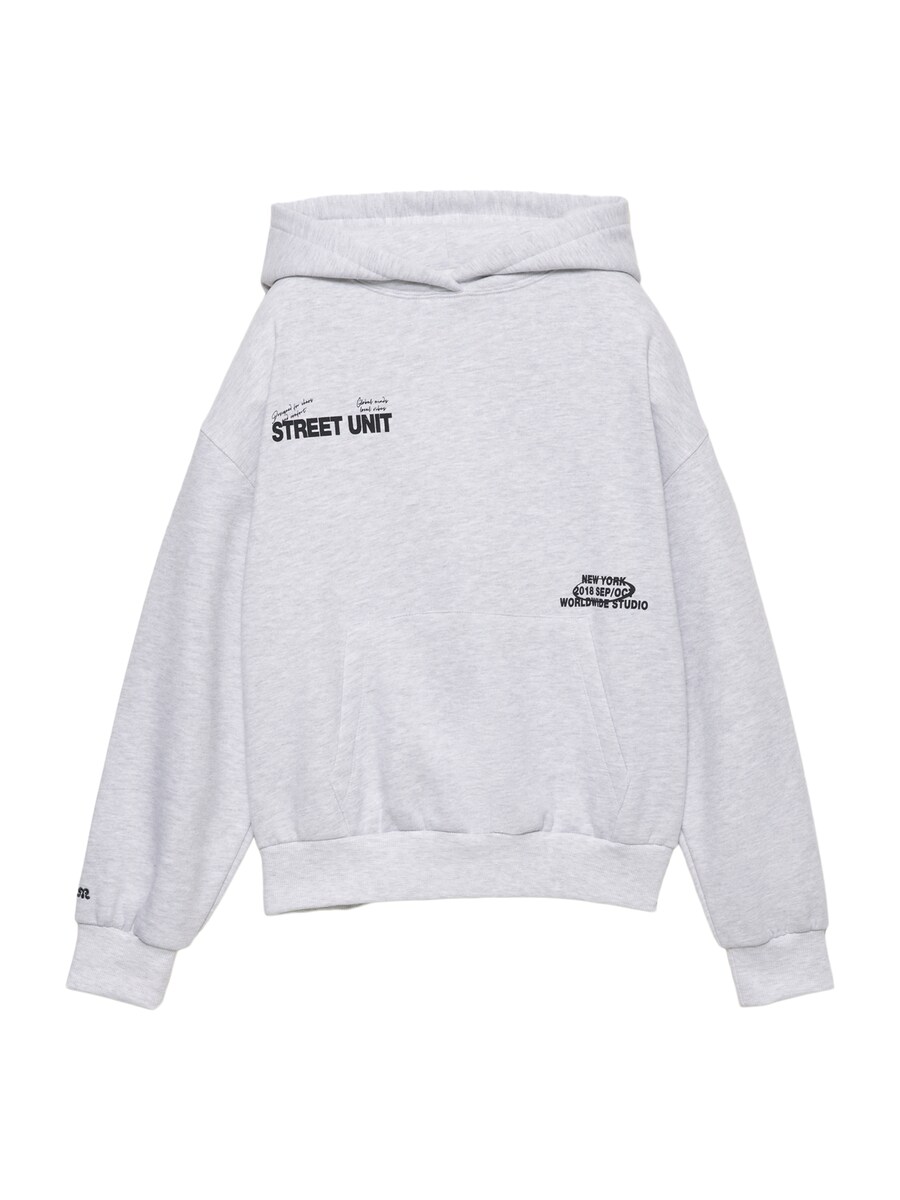 Толстовка Pull&Bear, серый
Толстовка Pull&Bear, серый