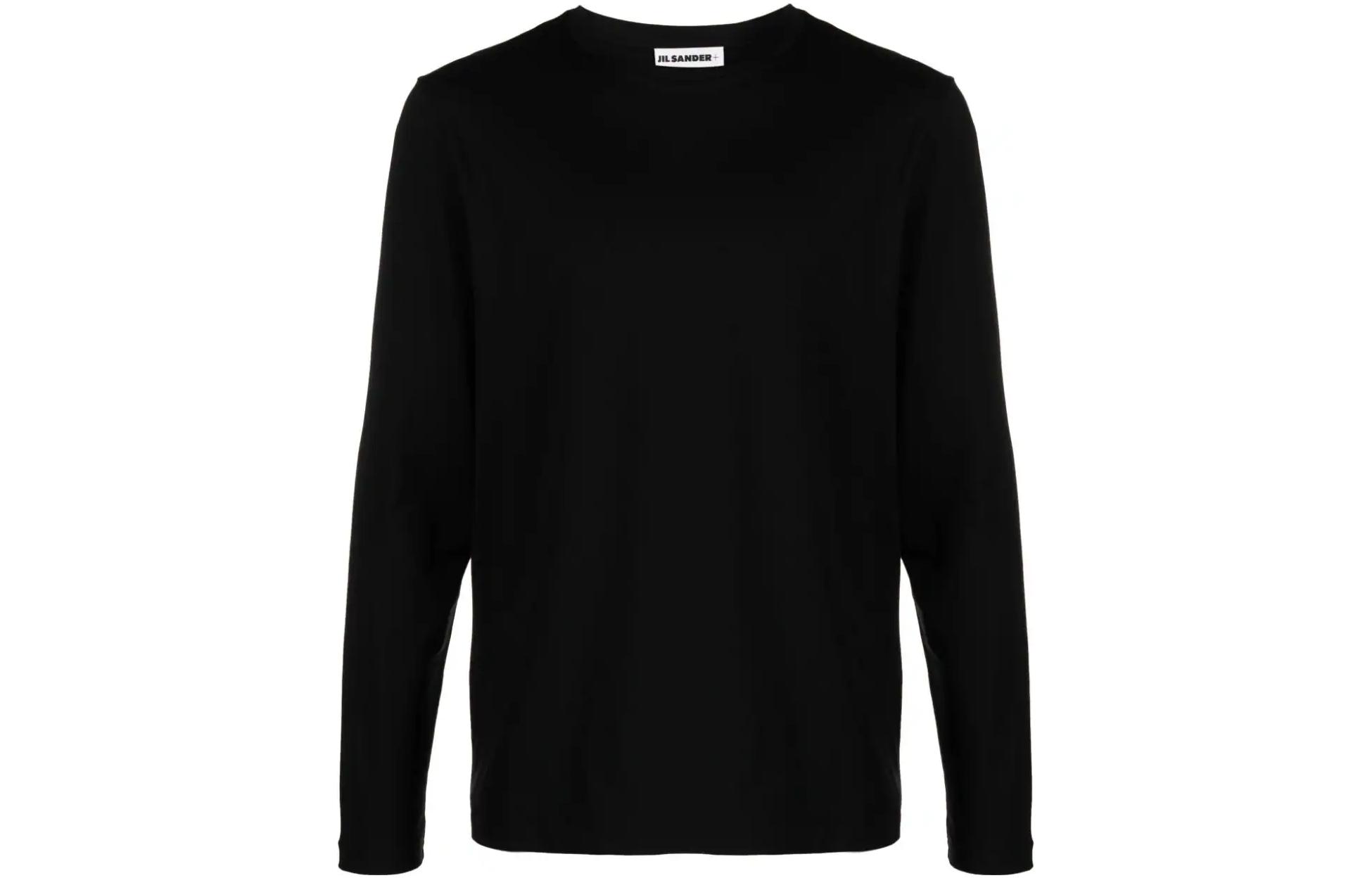 Футболка с длинным рукавом из хлопка JIL SANDER, черный
Футболка с длинным рукавом из хлопка JIL SANDER, черный