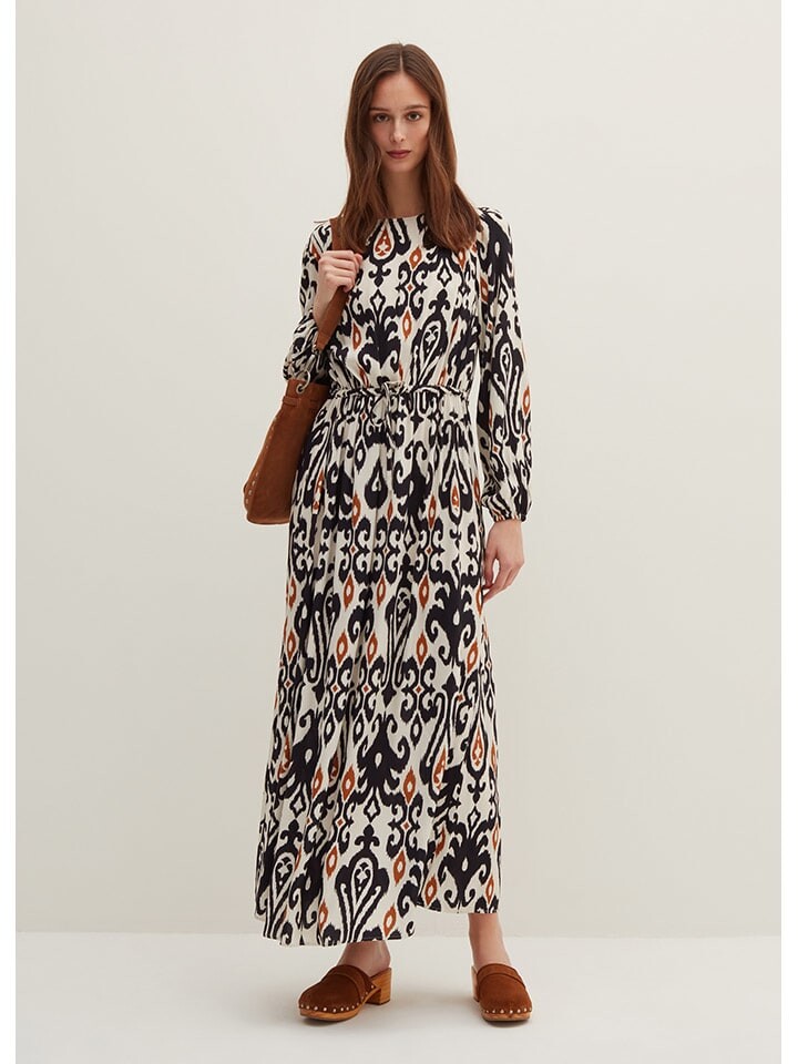 Длинное платье STEFANEL, черный/белый
Длинное платье STEFANEL, черный/белый