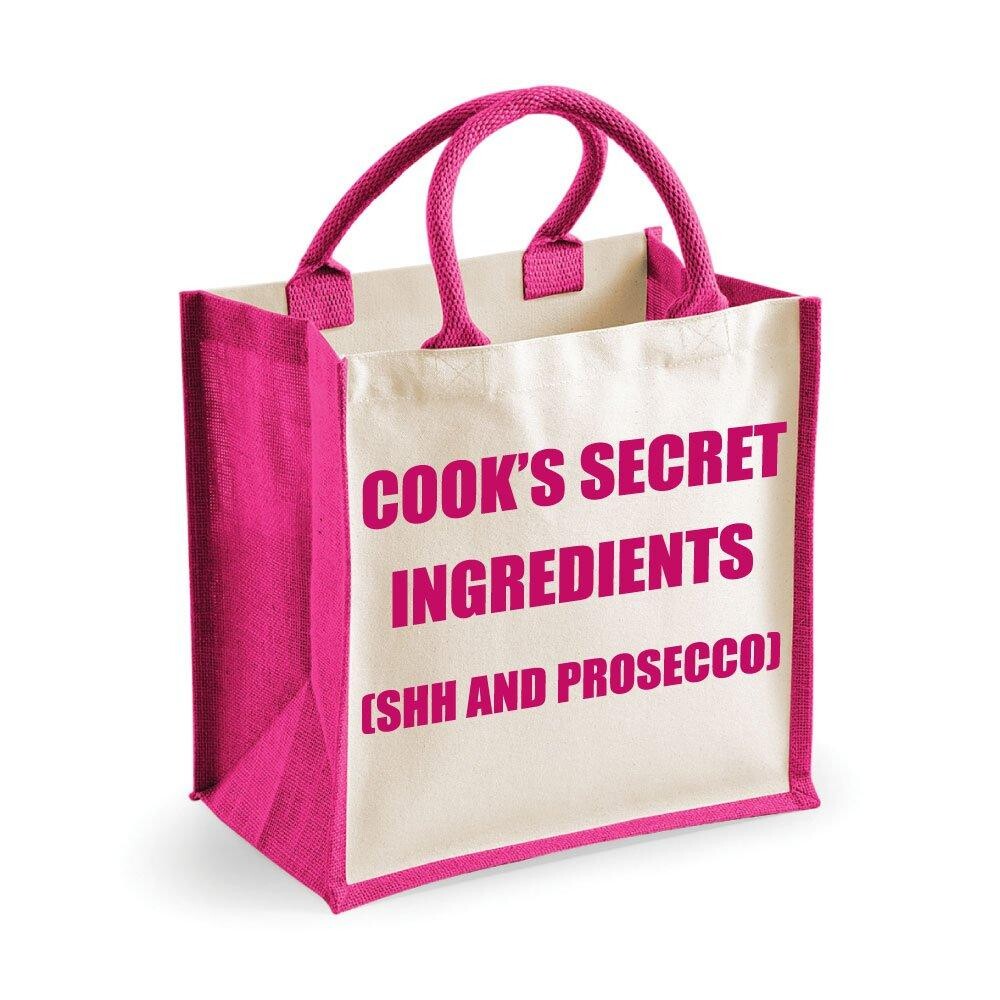 Средняя джутовая сумка Cook's Secret Ingredients (Shh и Prosecco) Розовая сумка 60 SECOND MAKEOVER, розовый
Средняя джутовая сумка Cook's Secret Ingredients (Shh и Prosecco) Розовая сумка 60 SECOND MAKEOVER, розовый