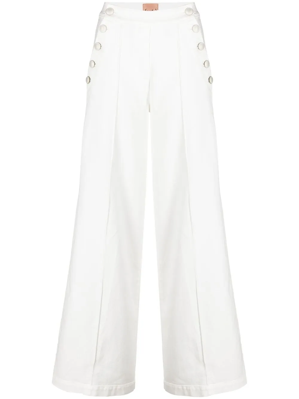 Джинсы с завышенной талией Nude, белый
Джинсы с завышенной талией Nude, белый