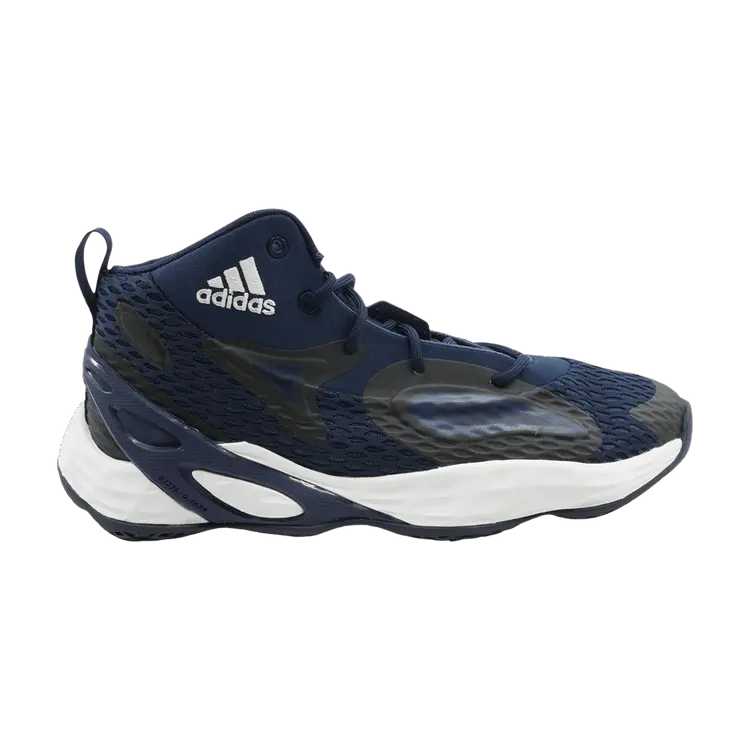 Кроссовки adidas Exhibit A Mid 'Navy Blue', синий 
Кроссовки adidas Exhibit A Mid 'Navy Blue', синий