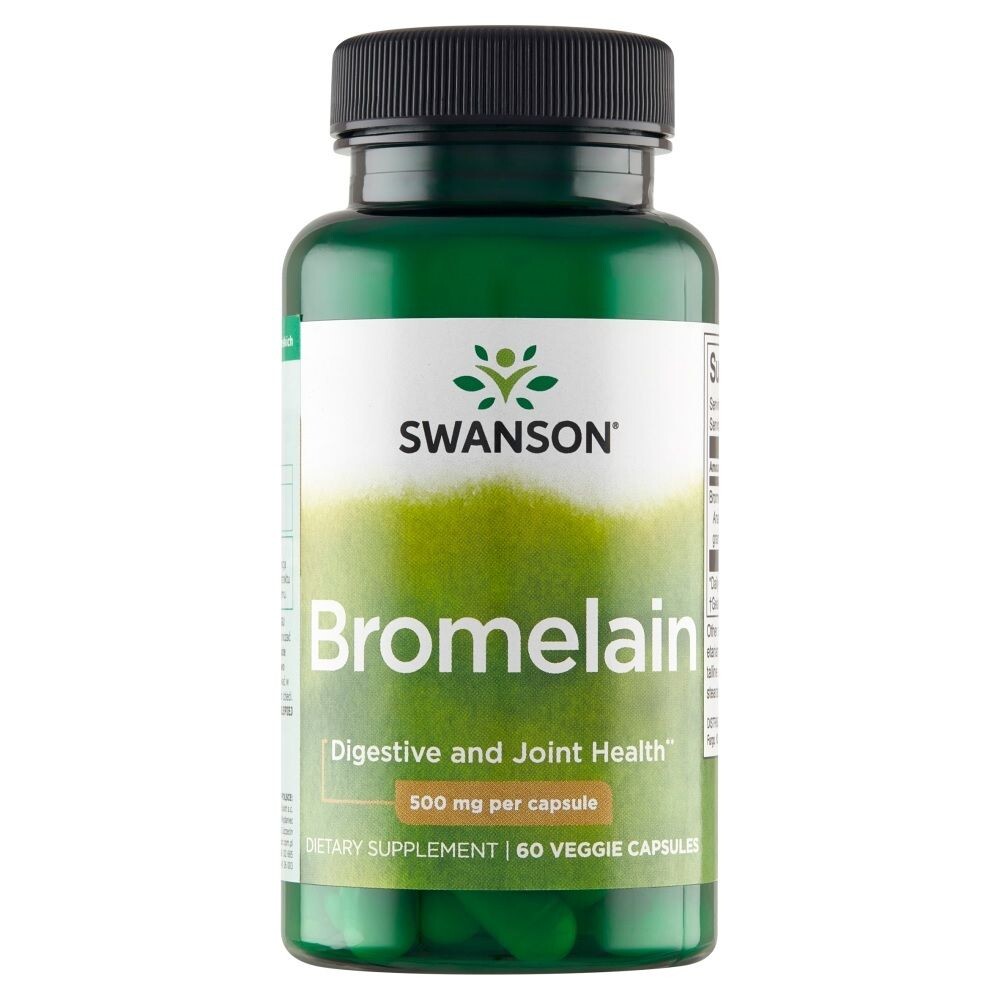 Препарат, поддерживающий пищеварение Swanson Bromelina Maksymalna Moc 500 mg, 60 шт
Препарат, поддерживающий пищеварение Swanson Bromelina Maksymalna Moc 500 mg, 60 шт
