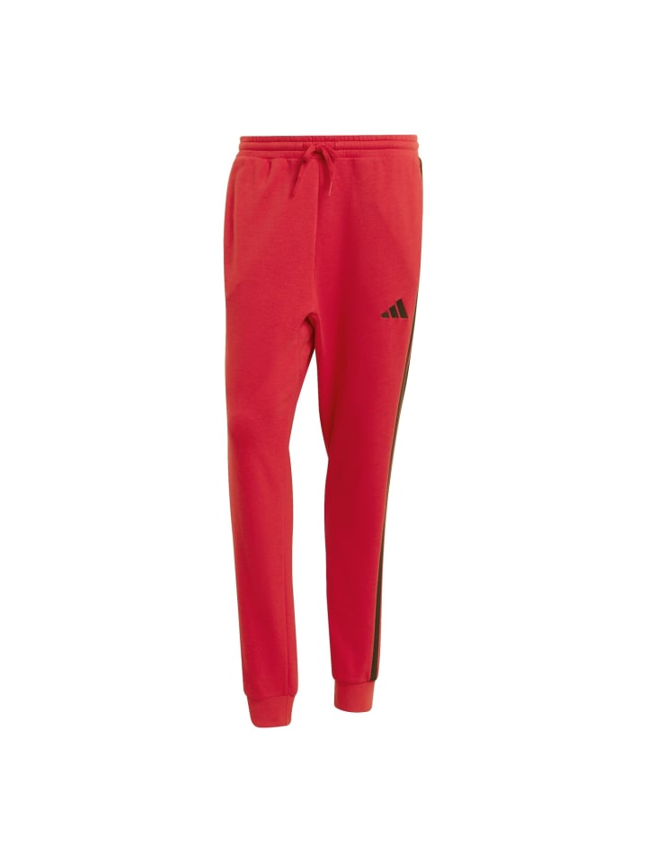 Мужские спортивные брюки из мягкого французского трикотажа красного цвета. adidas
Мужские спортивные брюки из мягкого французского трикотажа красного цвета. adidas