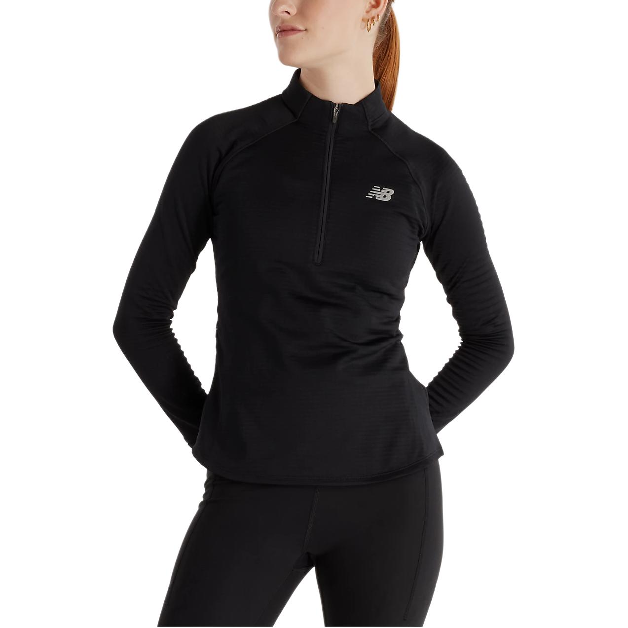 Футболка New Balance женская черная с регланными рукавами и термосеткой
Футболка New Balance женская черная с регланными рукавами и термосеткой